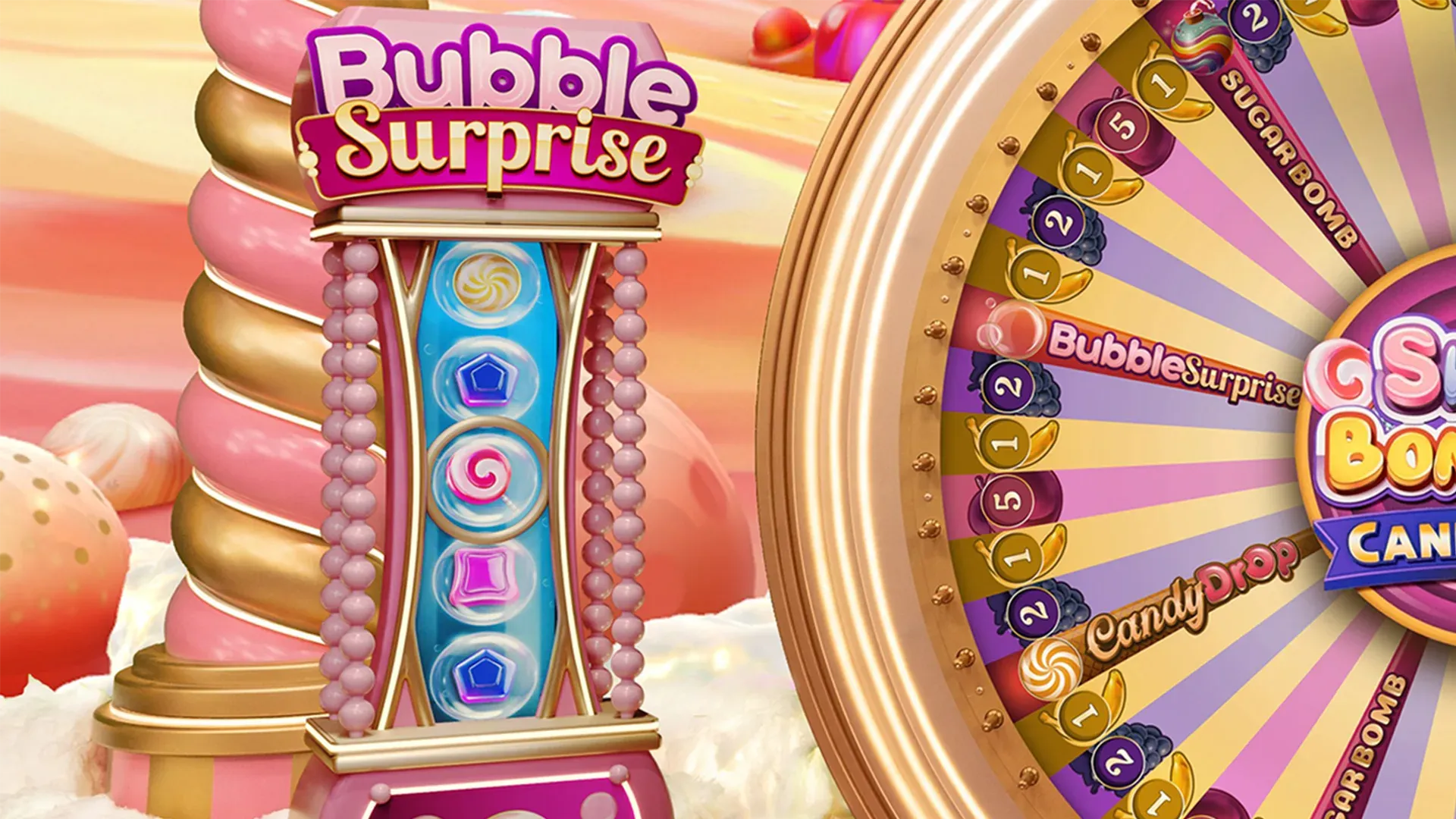 bubble surprise SWEET BONANZA CANDYLAND guida slotfacile.webp