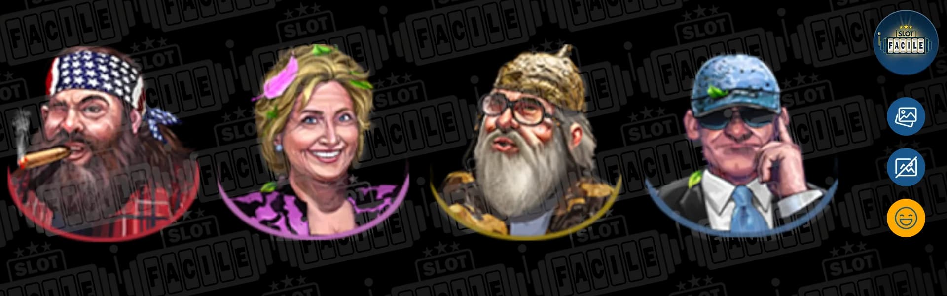 Slotfacile_Duck Hunters_slot_banner_simboli_cacciatori.webp