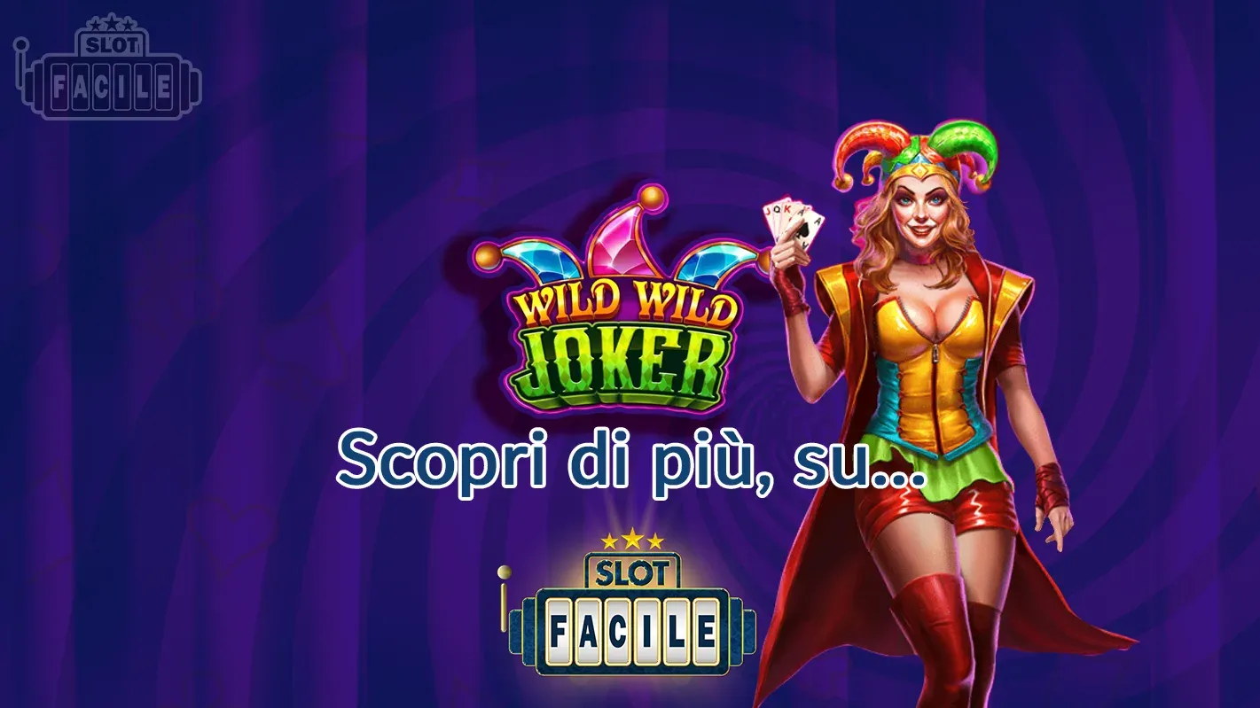 La protagonista della slot wild wild joker