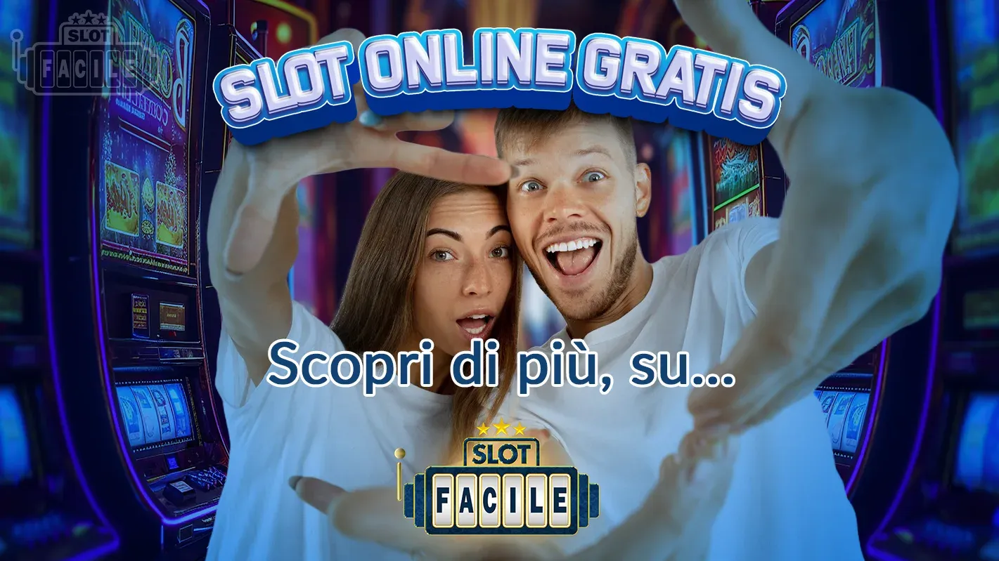 Ragazzi che sorridono con dietro uno sfondo con slotmachine