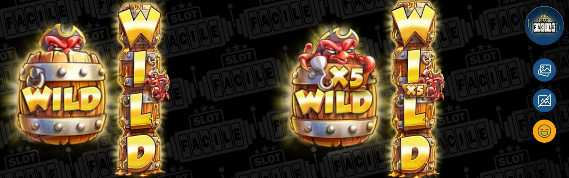 Crabby's Gold slot machine gratis su slotfacile Expandig Wild e Multiplier Expanding Wild.webp