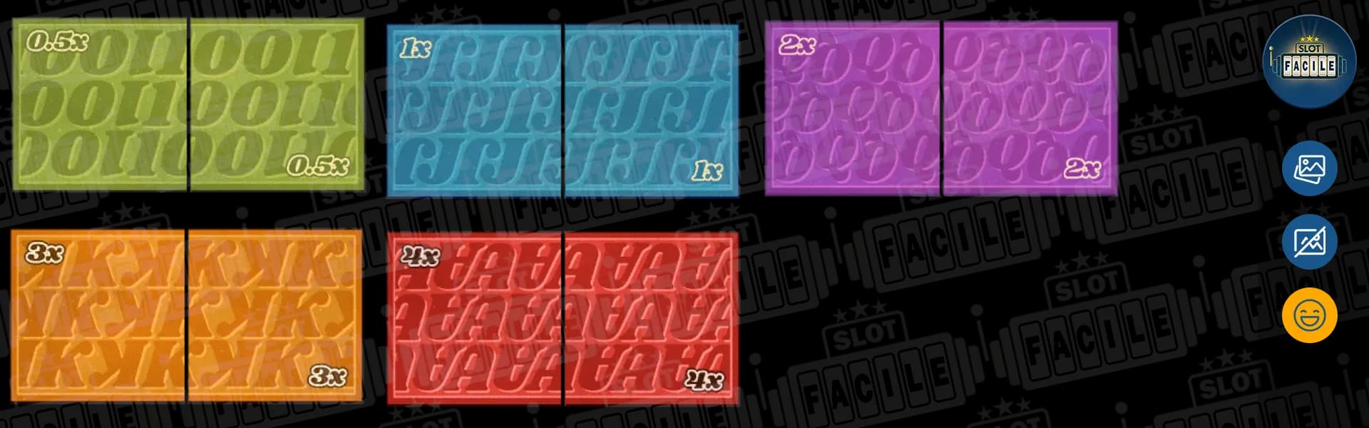 Booze Bash slot machine gratis su slotfacile simboli meno remunerativi.webp